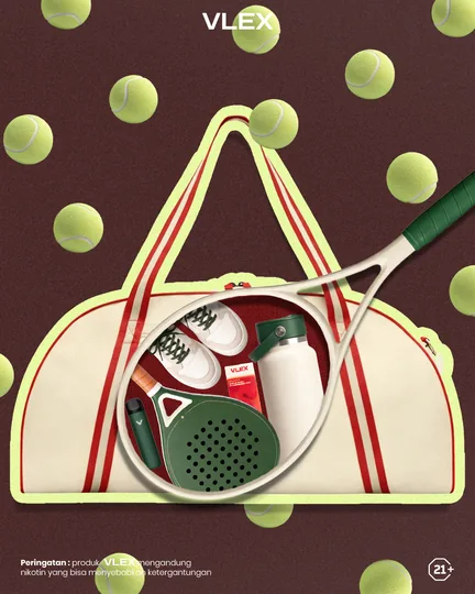 Poster VLEX tas tenis